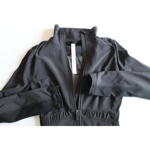 Lululemon Round Trip Jacket Black Size 2 Swift Ultra Light - Picture 7 of 9